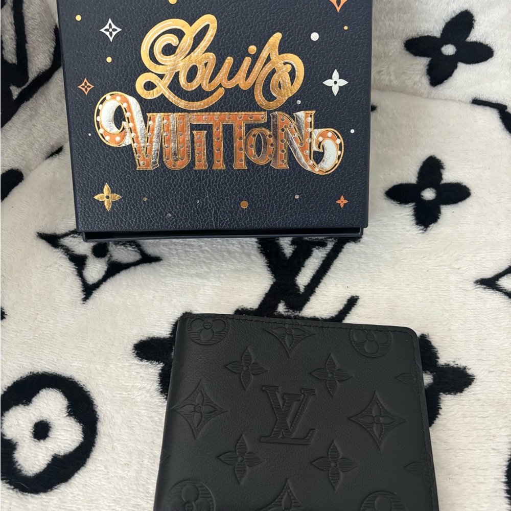 Louis Vuitton Black Monogram Wallet